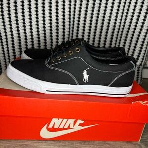 Polo Ralph Lauren Vaughn Canvas ‘Black White’